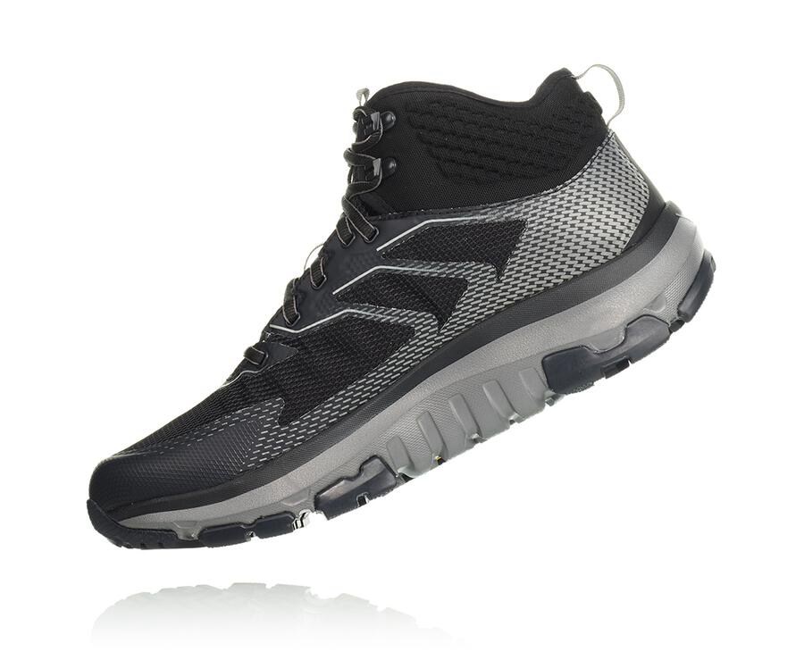 Hoka One One Hiking Boots Mens Black - Toa GORE-TEX - 12078XMYP